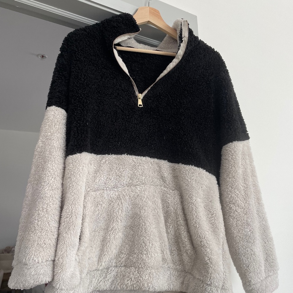 sherpa sweatshirt